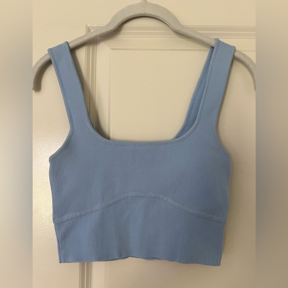 Petal & Pup blue crop top